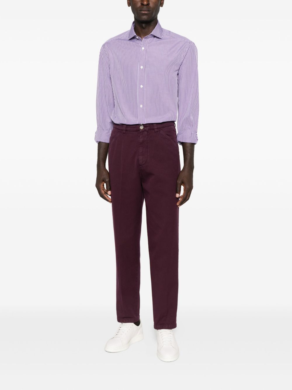 Brunello Cucinelli Trousers Purple