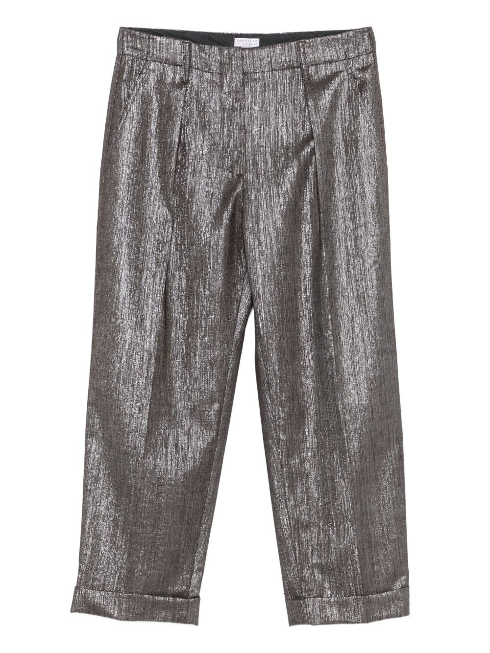 Brunello Cucinelli Trousers Silver