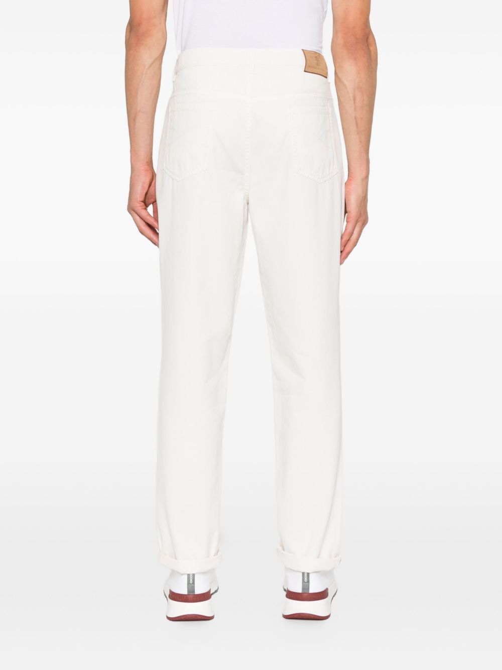 Brunello Cucinelli Trousers White-Trousers-Brunello Cucinelli-50-Urbanheer