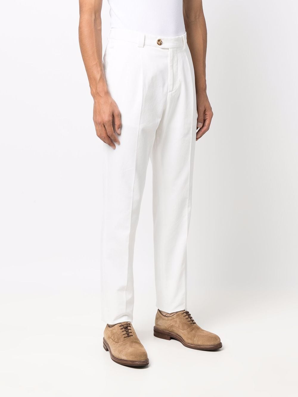 Brunello Cucinelli Trousers White-Trousers-Brunello Cucinelli-52-Urbanheer