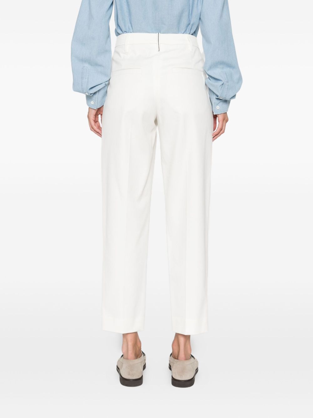 Brunello Cucinelli Trousers White