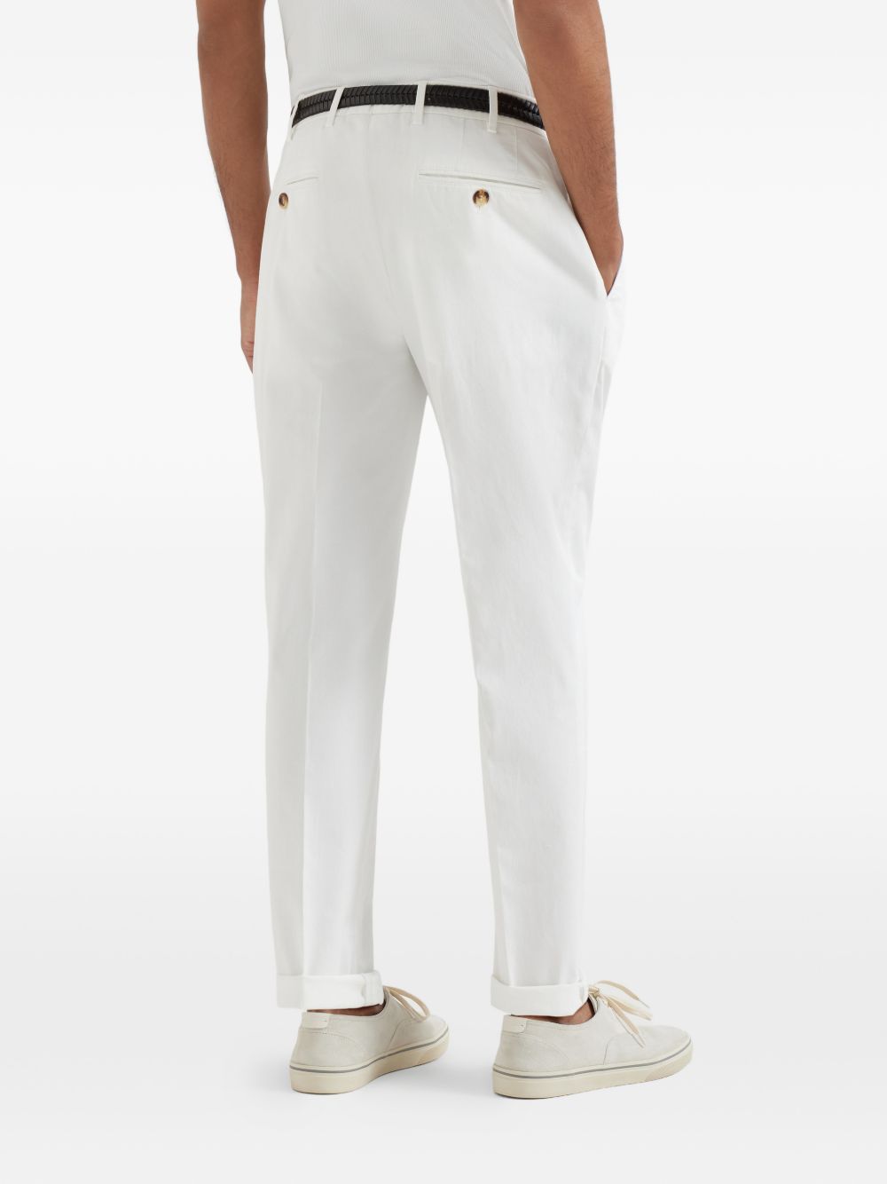Brunello Cucinelli Trousers White