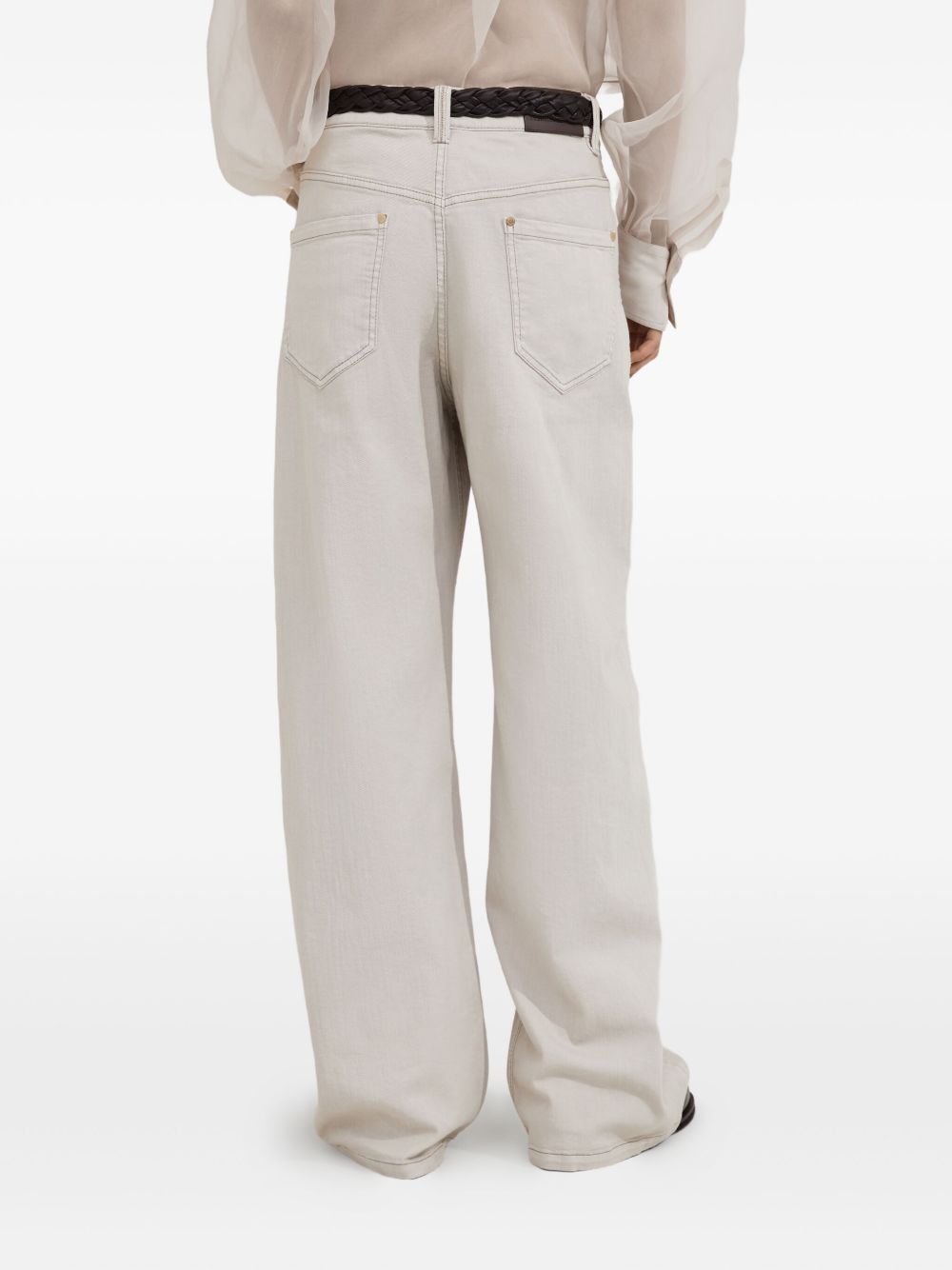Brunello Cucinelli Trousers White