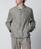 Brunello Cucinelli Unlined jacket in khaki membrane silk