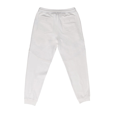 Brunello Cucinelli White Cotton Joggers (Workout Pants)