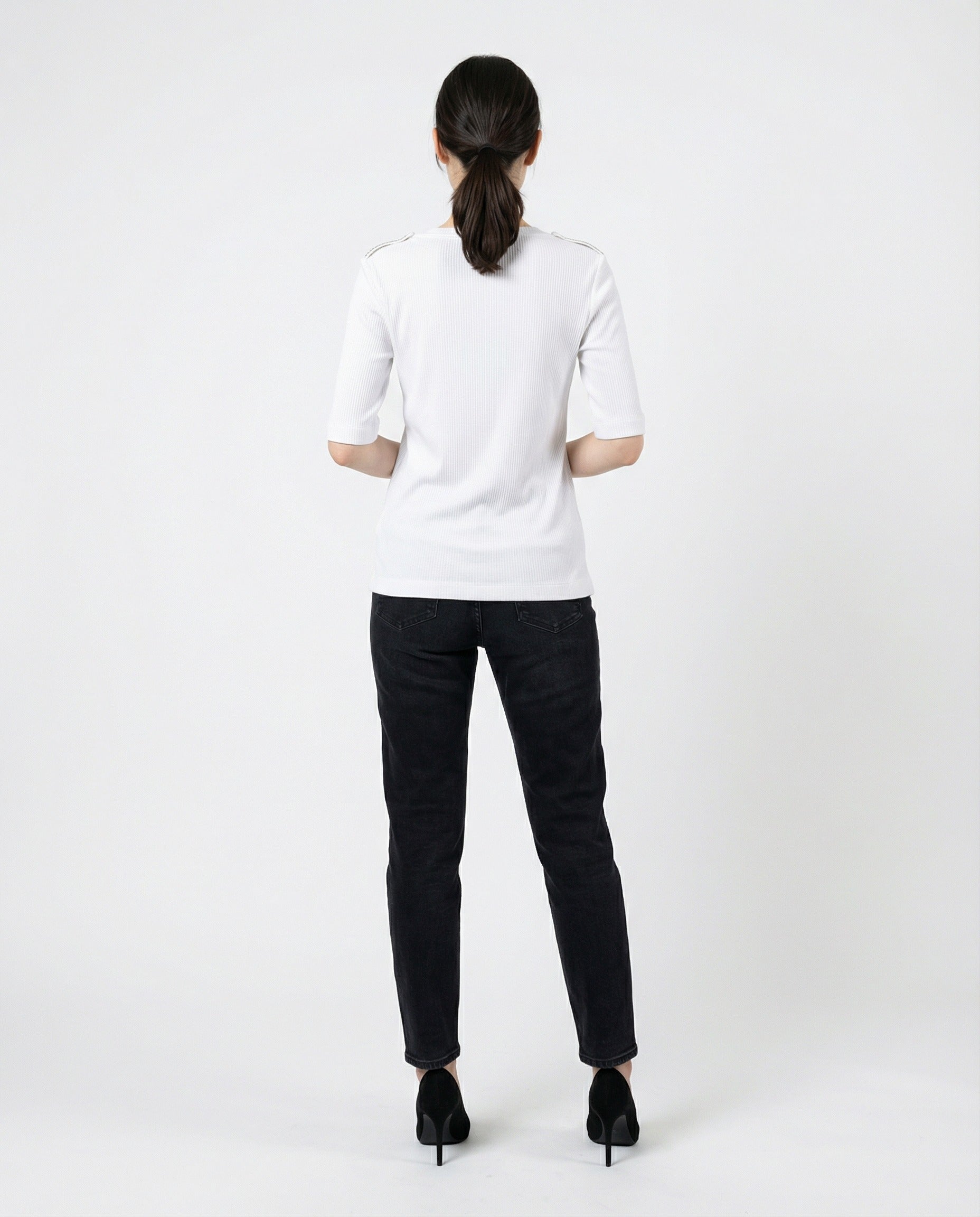 Brunello Cucinelli White Cotton T-Shirt