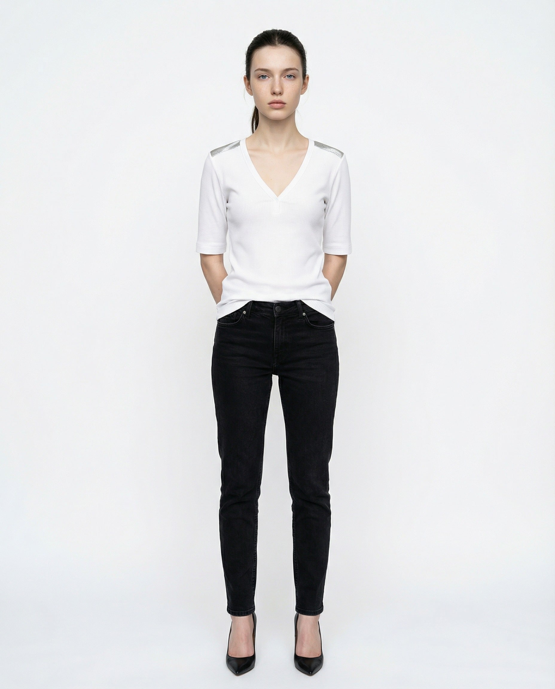 Brunello Cucinelli White Cotton T-Shirt