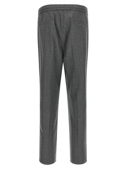 Brunello Cucinelli Wool Flannel Pants