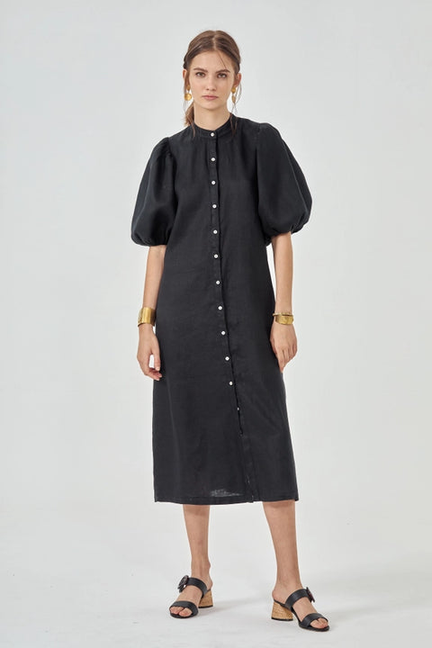 Bubble Dress - Black-Dress-Lanhtropy-XS-Black-Urbanheer