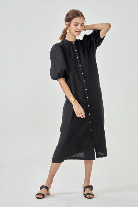 Bubble Dress - Black-Dress-Lanhtropy-XS-Black-Urbanheer