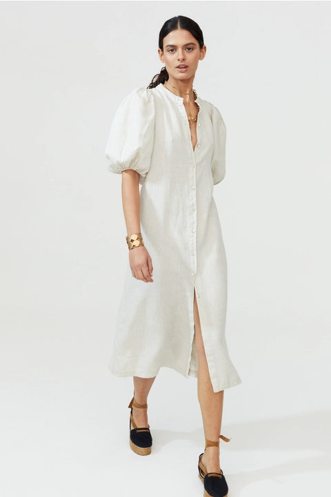 Bubble Dress - Natural-Dress-Lanhtropy-XS-Natural-Urbanheer