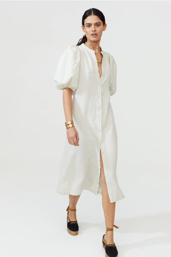 Bubble Dress - Natural-Dress-Lanhtropy-XS-Natural-Urbanheer