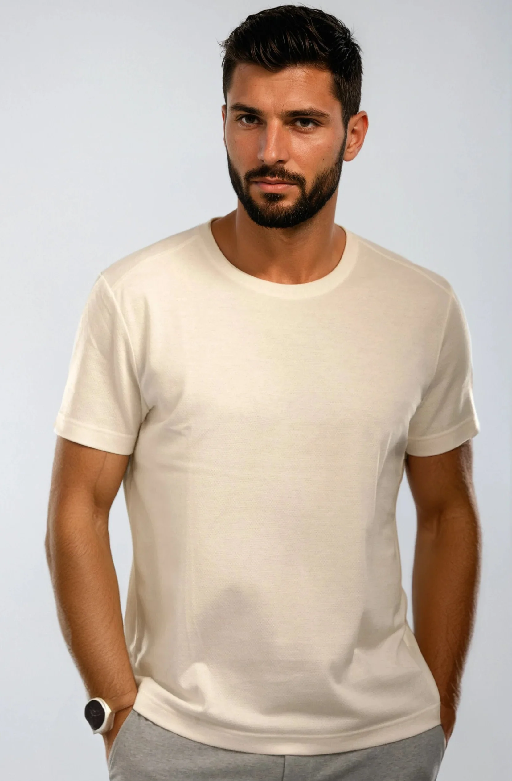 Buki Cinqo Crew Neck T-Shirt - Maize