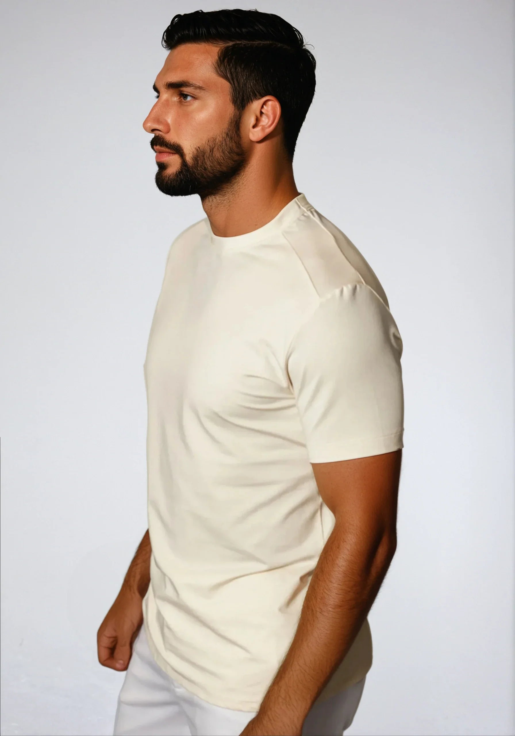 Buki Cinqo Crew Neck T-Shirt - Maize