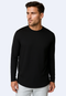 Buki Cinqo Long Sleeve Tech Tee - Black