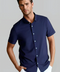 Buki Cinqo 'Single Shot' Short Sleeve Shirt - Blue Night