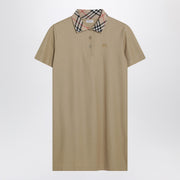 Burberry Beige cotton polo dress