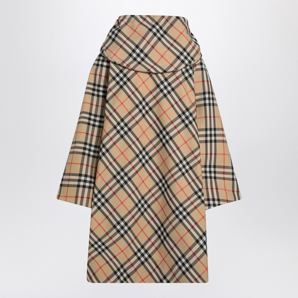 Burberry Beige flounced midi skirt