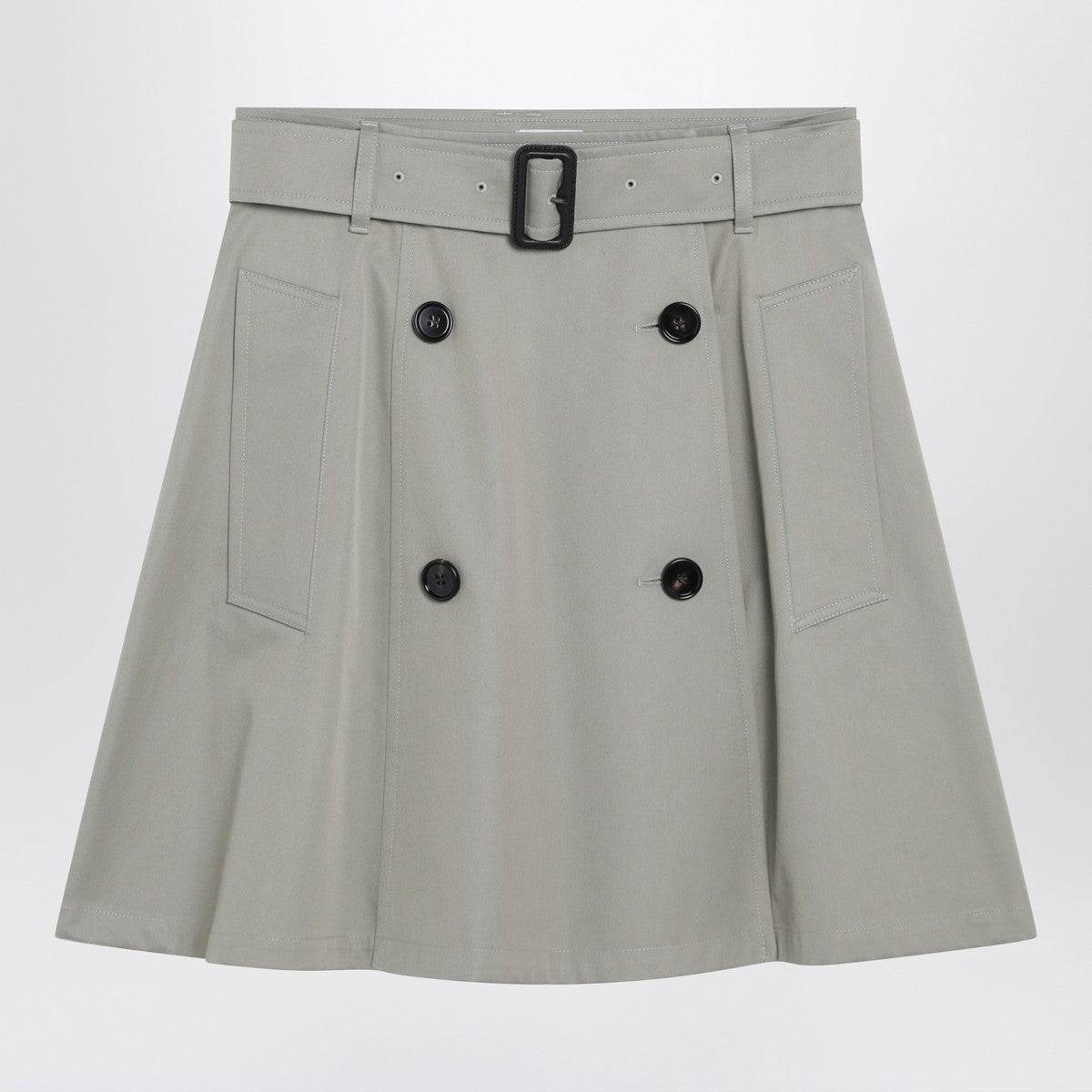 Burberry Beige trench mini skirt in gabardine