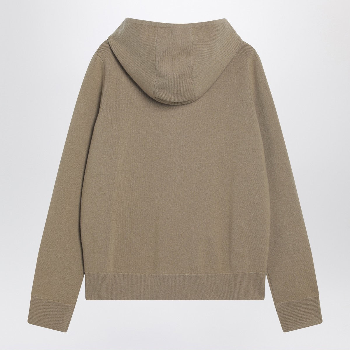 Burberry Beige zip sweatshirt in cashmere blend