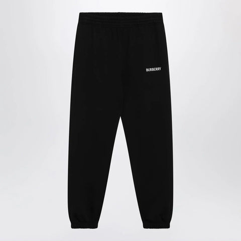 Burberry Black jogging trousers with logo