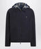 Burberry Blue reversible cotton jacket with Check pattern