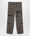 Burberry Cargo pants check pattern in silk blend