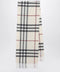 Burberry Check cashmere scarf in stone