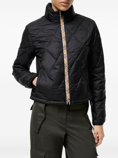 Burberry Coats BLACK