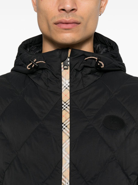 Burberry Coats BLACK