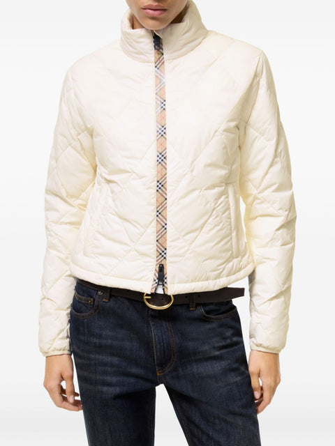 Burberry Coats WHITE