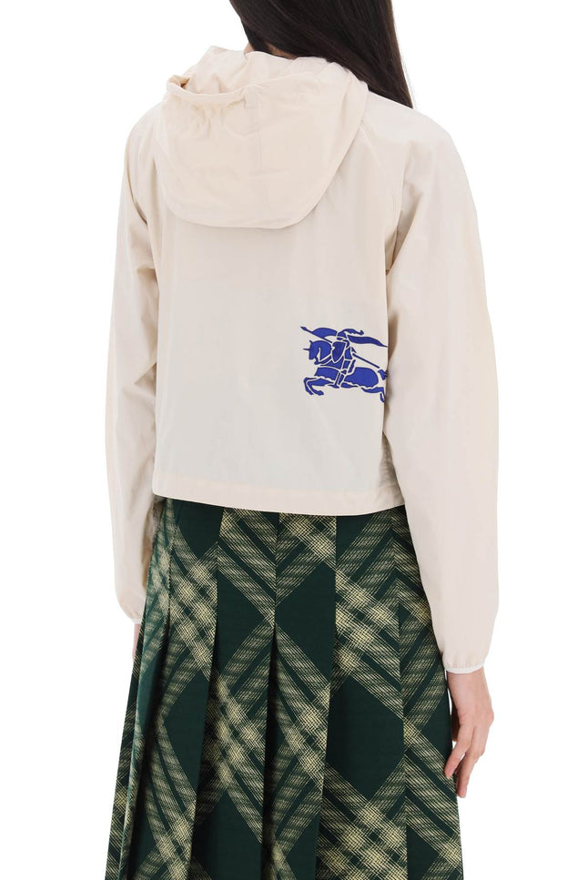 Burberry ekd cropped windbreaker jacket-women > clothing > jackets > windbreaker-Burberry-Urbanheer