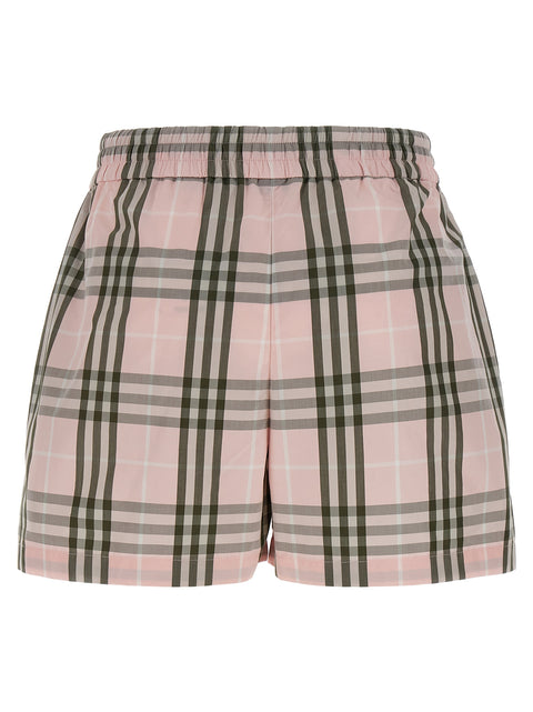 Burberry Evelyn Chk Shorts