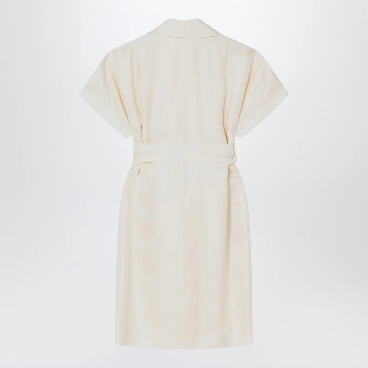Burberry Ivory trench dress in viscose
