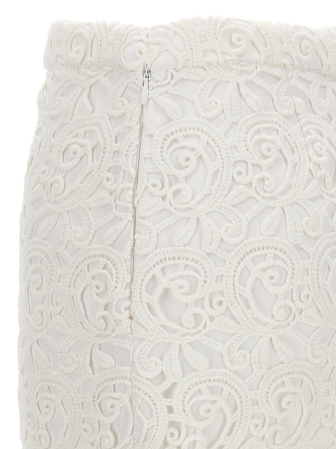 Burberry Lace Skirt