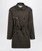 Burberry Leadenham mid-length gabardine trench coat in brown