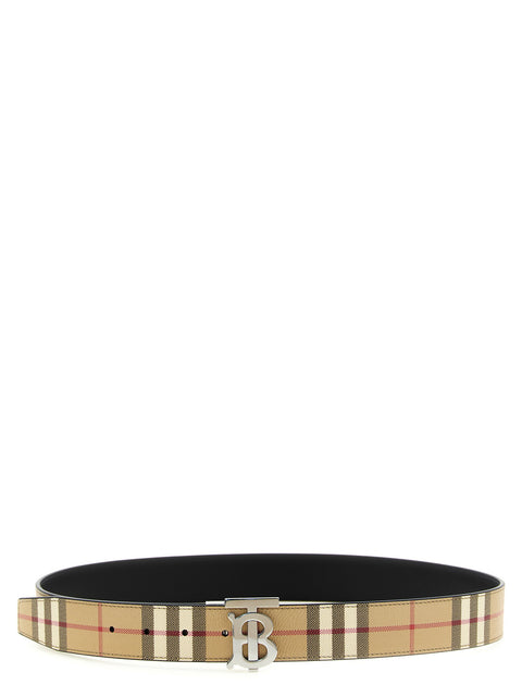 Burberry Logo Buckle Reversible Belt