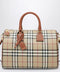 Burberry Medium bowling bag with Check pattern