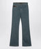Burberry Mid-blue jeans with Check-pattern pocket
