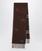 Burberry Reversible Check cashmere scarf with EKD