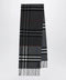 Burberry Reversible check cashmere scarf in grey