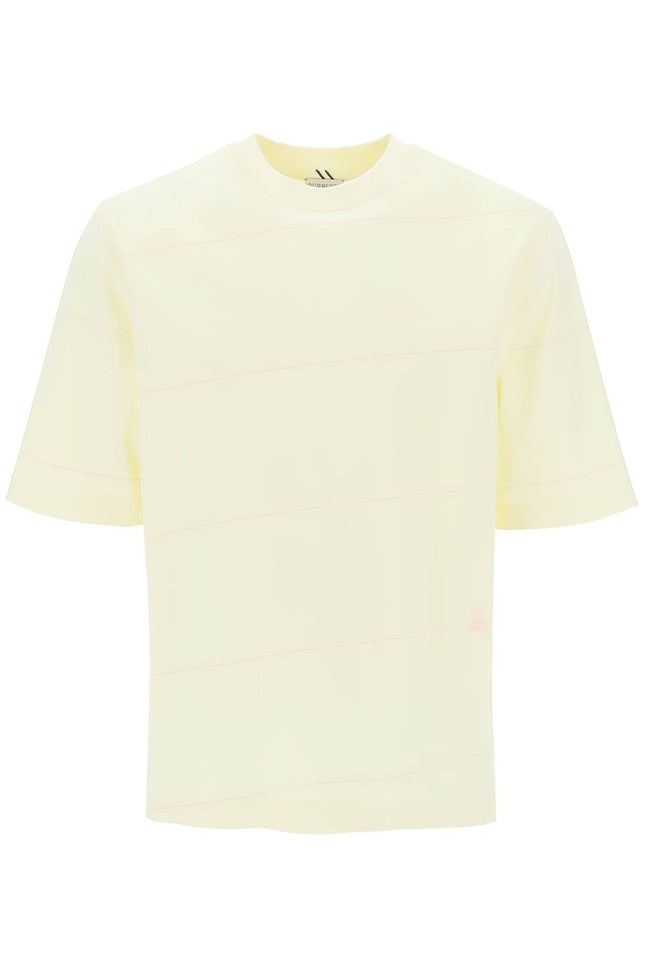 Burberry striped ekd t-shirt-men > clothing > t-shirts and sweatshirts > t-shirts-Burberry-Urbanheer
