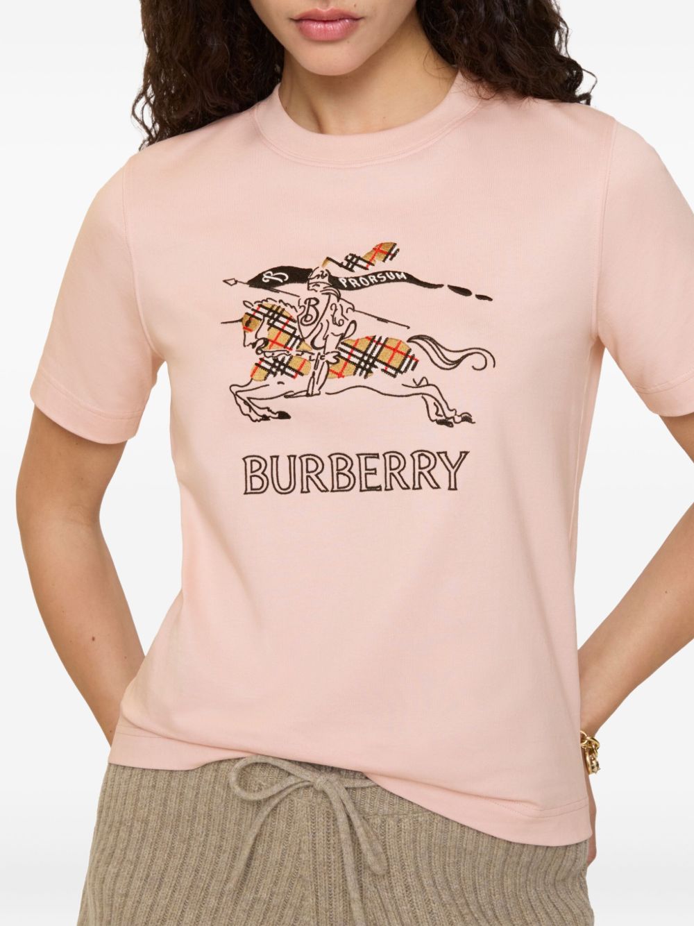 Burberry T-shirts and Polos Lilac