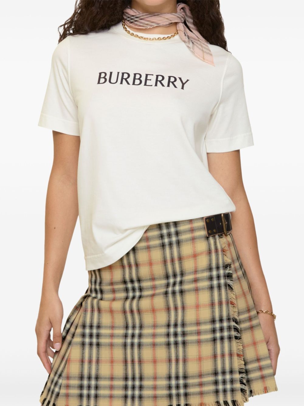 Burberry T-shirts and Polos White