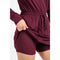Butter 2 in 1 Longsleeves Romper with Hoodie Cassis-Romper-Rae Mode-S-Urbanheer