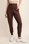 Butter Jogger with Side Pockets Espresso-Jogger-Rae Mode-S-Urbanheer