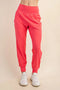 Butter Soft Joggers with Pockets Flamingo Pink-Joggers-Rae Mode-S-Urbanheer