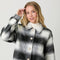 Button Down Checker Jacket Ivory/Black-Jacket-Mystree-S-Urbanheer