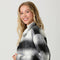 Button Down Checker Jacket Ivory/Black-Jacket-Mystree-S-Urbanheer