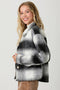 Button Down Checker Jacket Ivory/Black-Jacket-Mystree-S-Urbanheer